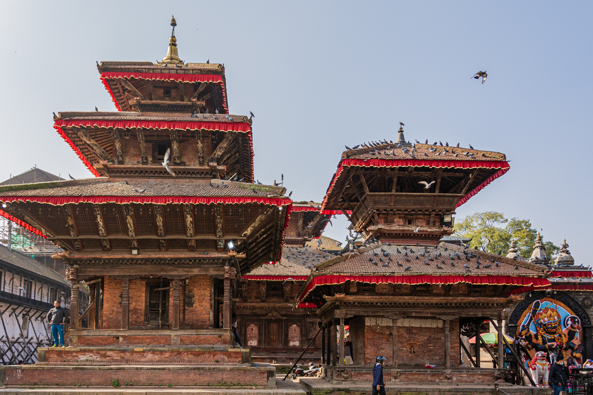 Kathmandu Vishnu und Indrapur Tempel